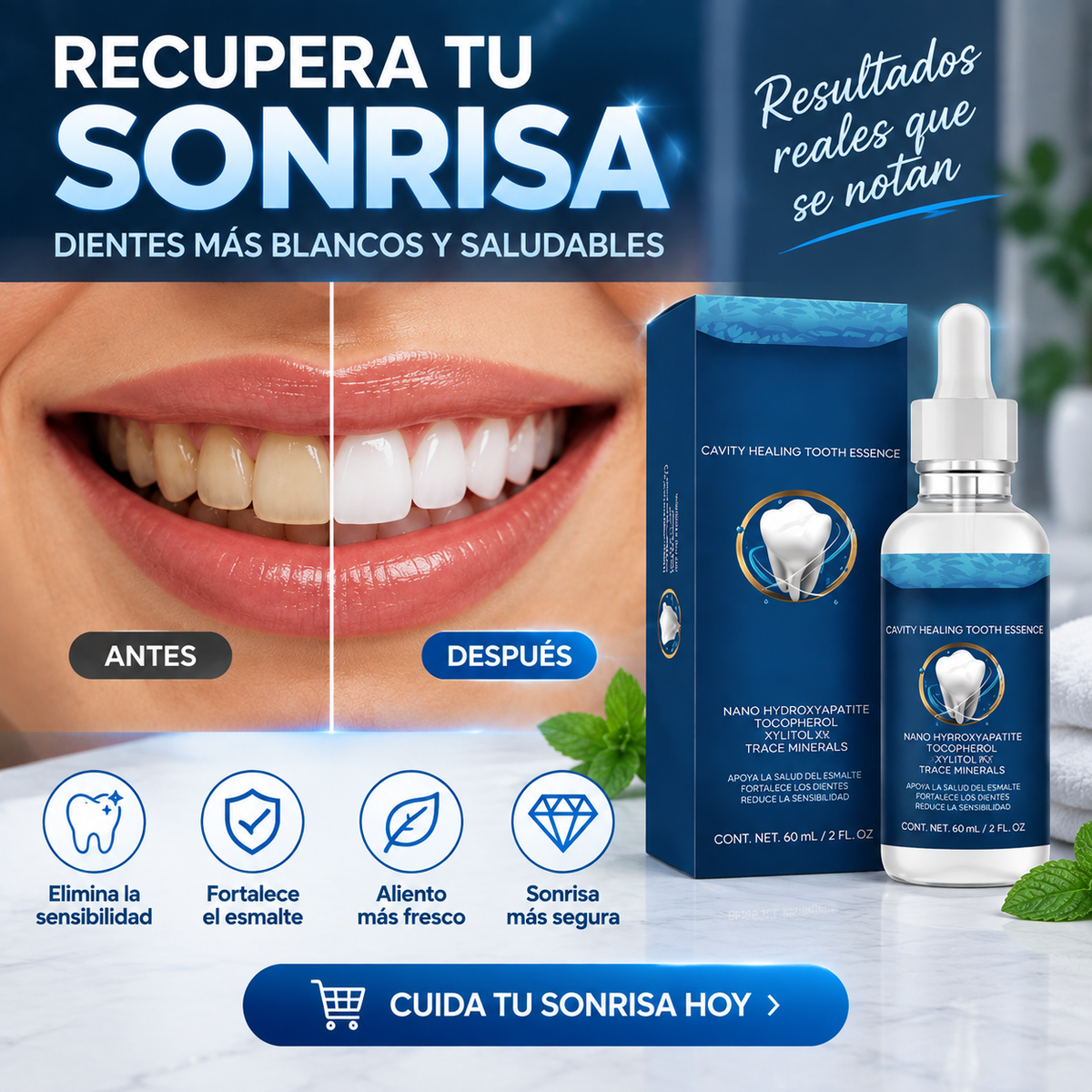Protector Dental Cuidado Esmalte 60 ml