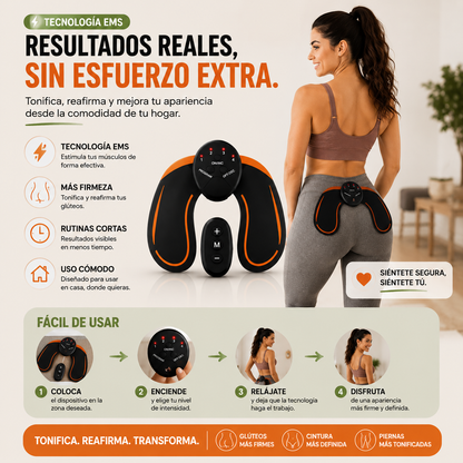 Estimulación inteligente para tus glúteos